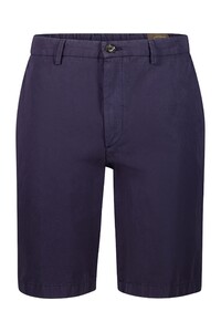 Gardeur Jordan Uni Color Cotton Linnen Bermuda Dark Navy