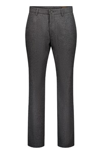 Gardeur Legero Wool Flanel Comfort Stretch Broek Donker Grijs