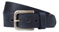 Gardeur Leren Jeansriem Riem Donker Blauw