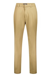 Gardeur Lido Uni Color Loose Soft Touch Relaxed Tailoring Broek Camel
