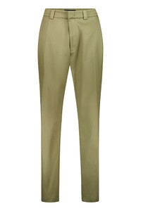 Gardeur Lido Uni Color Loose Soft Touch Relaxed Tailoring Broek Khaki