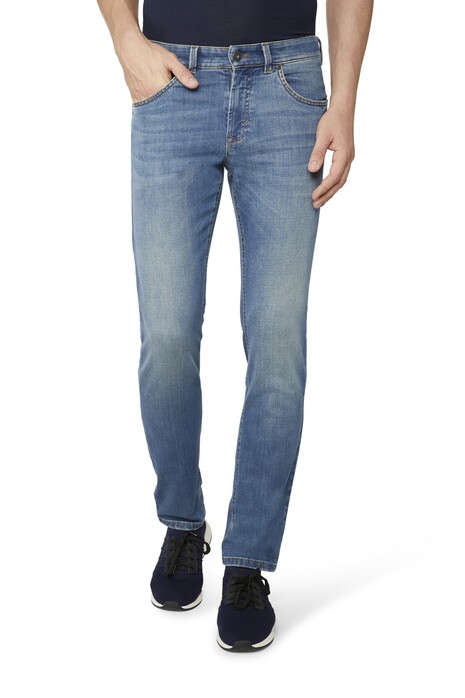 Gardeur Modern Bill-24 Jeans Light Stone Blue | Jan Rozing Men's Fashion