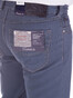 Gardeur Modern Rustic Cotton Stretch Pants Mid Blue