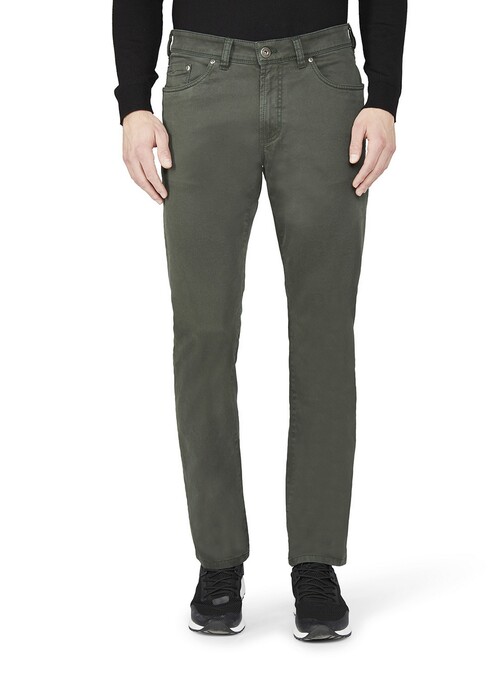 Gardeur Nevio-13 Cotton Flex Pants Dark Green