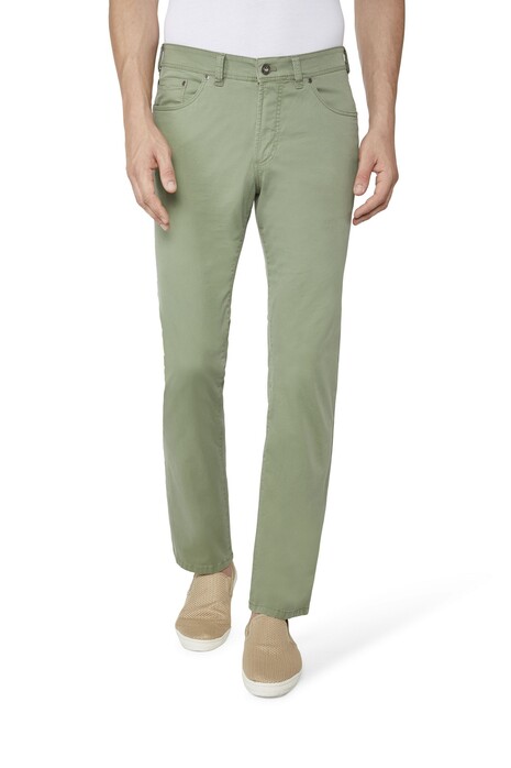 Gardeur Nevio-13 Cotton Flex Pants Green