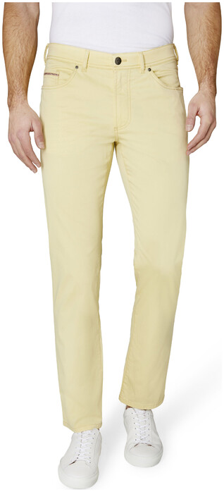 Gardeur Nevio Regular-Fit Summer 5-Pocket Pants Yellow