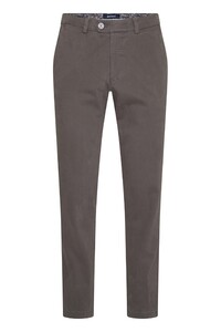 Gardeur Nils Flat Front Organic Cottonflex Soft Touch Pants Dark Gray