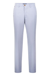 Gardeur Roman Solaro Cotton Cool Touch Bi-Color Micro Twill Broek Licht Blauw