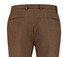 Gardeur Salazar Wool Blend Flat Front Pants Brown