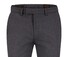 Gardeur Salazar Wool Blend Flat Front Pants Dark Gray