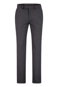 Gardeur Salazar Wool Blend Flat Front Pants Dark Gray