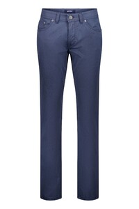 Gardeur Sandro Business Hero Soft Touch Faux-Uni Subtle Texture Broek Blauw