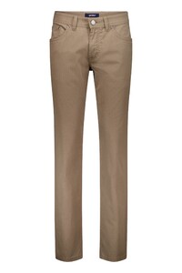 Gardeur Sandro Business Hero Soft Touch Faux-Uni Subtle Texture Broek Zand