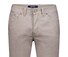 Gardeur Sandro Cool Touch Comfort Stretch Fine Structure Pattern Broek Licht Bruin