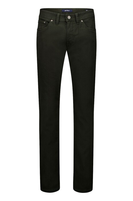 Gardeur Sandro Fine Texture Comfort Stretch Pants Dark Khaki