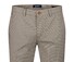 Gardeur Savage-2 Fine Houndstooth Check Comfort Stretch Pants Tabac