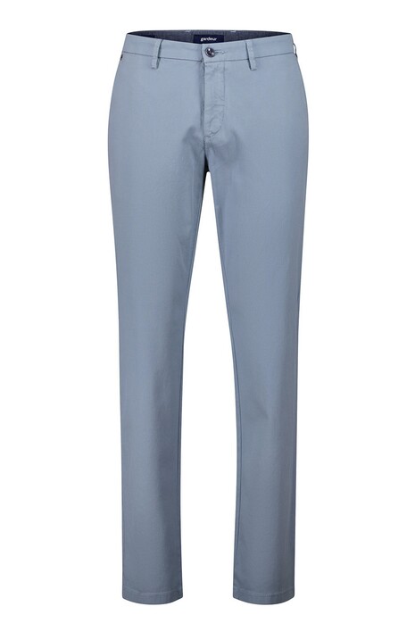 Gardeur Savage-2 Fine Texture Cotton Tencel Blend Pants Blue