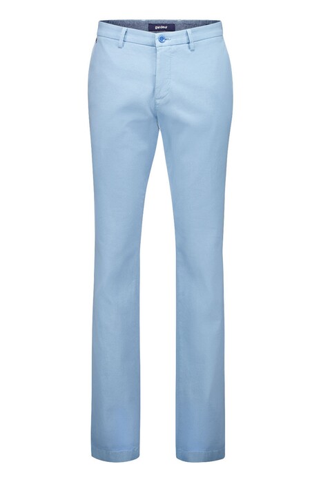 Gardeur Savage-2 Fine Texture Cotton Tencel Blend Pants Light Blue