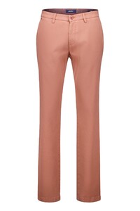 Gardeur Savage-2 Fine Texture Cotton Tencel Blend Pants Rosa