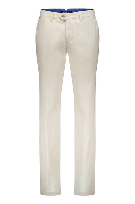 Gardeur Savage-3 Organic Gabardine Cotton Blend Comfort Stretch Broek Licht Zand