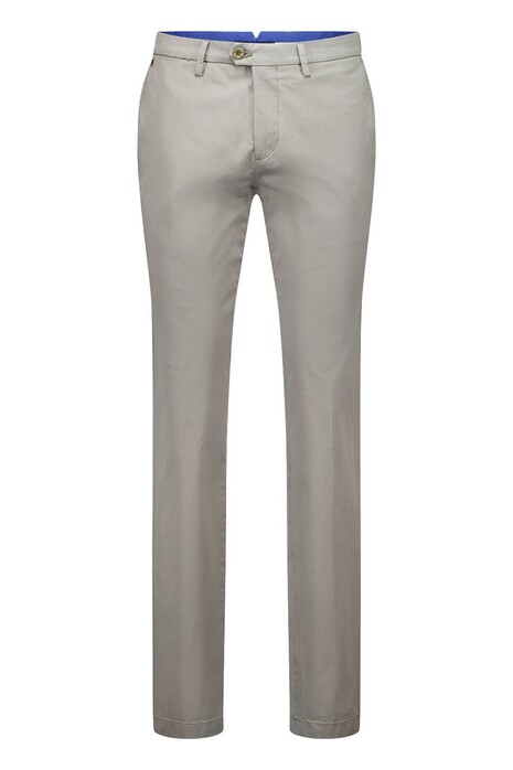 Gardeur Savage-3 Organic Gabardine Cotton Blend Comfort Stretch Broek Light Khaki