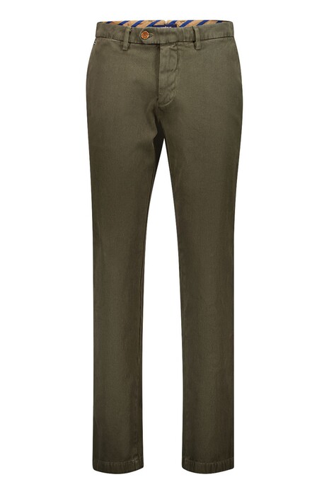 Gardeur Savage Premium Cotton Slacks Comfort Stretch Broek Khaki