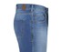 Gardeur Saxton Organic Cotton Crosshatch Denim Jeans Light Stone Used