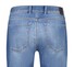 Gardeur Saxton Organic Cotton Crosshatch Denim Jeans Stone Blue Used