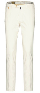 Gardeur Sem-1 Slim-Fit Flat-Front Pants Ivory
