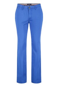 Gardeur Seven Organic Cotton Authentic Chino Look Soft Wash-Out Effects Pants Blue