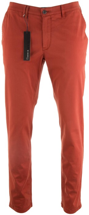 Gardeur Seven Slim-Fit Iconic Khakis Broek Rood