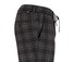 Gardeur Sidney-2 Check Everywear Soft Touch Pants Black