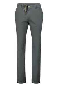 Gardeur Sidney-2 Micro Check Drawstring High Stretch Featherweight Pants Khaki