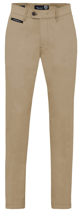 Gardeur Smart CottonFlex Flat-Front Pants Tabac
