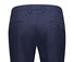 Gardeur Sonny-8 Fine Check Pattern Cotton Blend Pants Marine