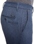 Gardeur Sonny Dynamic Comfort Jersey 360 Stretch Fine Check Pants Dark Evening Blue