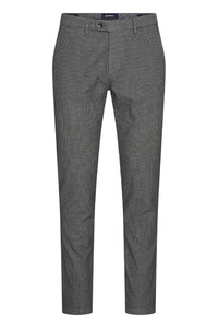 Gardeur Sonny Houndstooth Ewoolution Cotton Pants Quit Shade