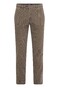 Gardeur Sonny Knit Look Structure Smart Casual Pants Mid Brown