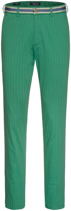 Gardeur Sonny Stripe Slim Fit Pants Green