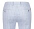 Gardeur Sonny Wool Look Check Cotton Airwoolution Pants Blue Yonder
