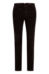 Gardeur Subway Cotton Subtle Stretch Slim Flat Front Pants Dark Brown