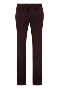 Gardeur Subway Cotton Tencel High Stretch Comfort Pants Dark Brown Melange