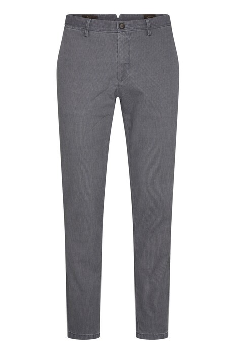 Gardeur Subway Fine Pattern Flat Front Pants Navy-Grey
