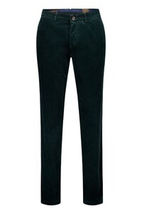 Gardeur Subway Genua Corduroy Cotton Tencel Subtle Stretch Corduroy Trouser Dark Green