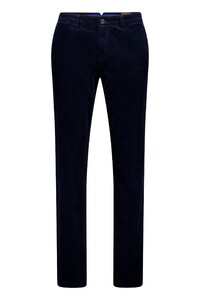 Gardeur Subway Genua Corduroy Cotton Tencel Subtle Stretch Corduroy Trouser Dark Navy