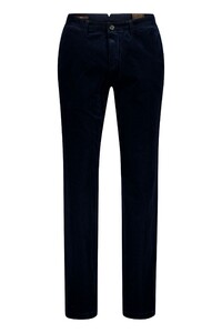 Gardeur Subway Made in Italy Luxury Velvet Broek Dark Navy