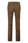 Gardeur Subway Mouline Yarns Check Pattern Pants Chocolate Brown