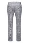 Gardeur Tassilo Cotton Linen Check Fine Comfort Pants Grey-Blue