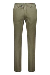 Gardeur Tassilo Rugged Texture Weave High Stretch Old Dye Process Broek Khaki