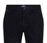 Gardeur Terrell Ewoolution Subtle Stripe Cotton Pants Dark Navy